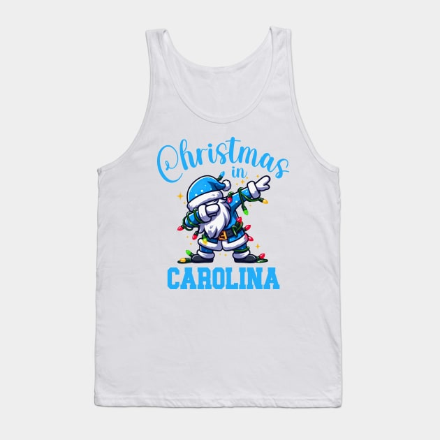 Christmas In Carolina Tank Top by Etopix